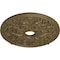 Ekena Millwork Jamie Ceiling Medallion (Canopies up to 3 7/8"), 23 5/8"OD x 3 7/8"ID x 2 1/8"P, Mississippi Mud CM23JAMMF - alternate 3